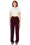 Women's Plum Straight Leg High Waist Gabardine Trousers Functional Durable Quality Comfortable - 4