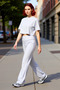 Women's High Waist Flared Pants Functional Durable Quality Comfortable Aesthetic Stylish