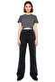 Women's Textured Wide Leg Pants Functional Durable Quality Comfortable Aesthetic Premium Stylish - 4