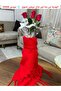 وشاح فاخر ناعم من قماش البوكليه بتصميم منتفخ - 2