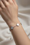 Stone Royal Pearl Petal Model Women's Steel Bracelet - 3