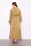 Green Hidden Zipper Detailed Skirt Set - 6