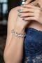 Gold Color Hologram Stone Bracelet