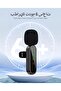 Wireless Mini Lavalier Lapel Microphone for iPhone iPad & Android Phone, 2 in 1 Lapel Mic for Video - 5