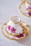 Saura 6-Person Porcelain Coffee Cup Set - 90 ml - 5