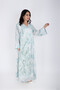 Delicate Design Crystal Embroidery Jalabiya - 3