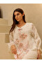 Elegant Sequin Floral Applique Jalabiya - 2