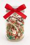 Christmas Themed Jewelry Jar 10 Pieces of Jewelry - 2