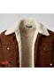 Men's Classic Cut Shearling Jean Jacket - 3