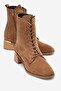 Avia Toprak Suede Genuine Leather Genuine Leather Women's Thick Heeled Boots
