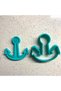 Ship Anchor Cookie Mold and Stamp Set |   Sailor, Sea Themed Party |   Sugar Plasticine Ceramic Plasticine - 3