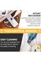 Microfiber Spray Mop with Stainless Steel Handle, 47 Inch Long.360° Rotating Mops for Floors Wall - 3