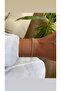 Minimal Classic Model Thin Xp Silver Bracelet - 4