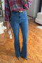 Premium Flared Jeans - LIGHT BLUE