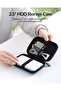 Hard Drive Case 2.5inch External Drive Storage Carrying Bag