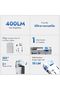 G5 Rechargeable EDC Flashlight, 400 Lumens, Dual Light Sources (White) - 2