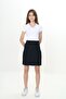 Girl's Semi-Pleated School Skirt