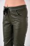 Leather Trousers with Pocket Detail (Suitable for Sizes 38-44.) - 3