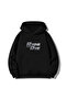 Ride or Die Motor Printed Black Hoodie Hooded Sweatshirt Hoodie