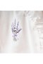 Lavender Embroidered Velvet 100% Cotton Newborn Organic Hospital Discharge Set Baby Girl - 5
