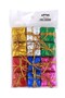 3-Piece Christmas Set - 12-Piece Mini Gift Package Ornament - 12-Piece Gold Christmas Tree Ball - 12-Piece Pine Tree Bell - 3