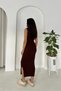 Maxi Boy Cardigan Turtleneck Dress Knitwear Set Aw25Hi0058 - 5