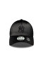 New York Yankees Women's MLB Black Satin Bow 9FORTY Adjustable Cap - 3
