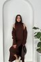 Maxi Boy Cardigan Turtleneck Dress Knitwear Set Aw25Hi0058 - 4