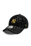 New York Yankees Women's Mlb Leo Velour Black 9Forty Adjustable Hat