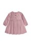 Velvet Dress 1-8 Years Powder Pink - 2