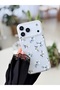 iPhone 17 Promax Compatible Anti-Shock Matte Transparent Printed Silicone Case - 2
