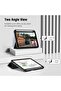 Case iPad Mini 8.3" Case (A17 Pro 2024 / Mini 6 2021) with Pencil Holder, Trifold Stand - Black - 5