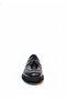 Black men's genuine leather shoes 621.0020 - 2