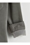 Gray Comfortable Fit Men's Shirt Jacket - 7