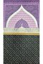 Compact Prayer Mat for Kids & Teens 50×100cm Compact Adult Prayer Rug for Mosque Narrow Janamaz - 3