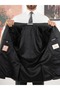 Men's Regular Italian Style Woolen Mono Collar Suit Jacket Pants-Xprzcom8410 - 7