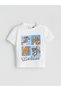 Lcw Baby Tom and Jerry Printed Baby Boy Shorts Suit - 3