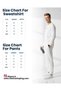 Unisex Corded Fabric Shirt Collar Zippered Pocket Elastic Waist Knitwear Bottom Top Set - 3