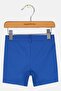 Toddlers Boy Solid Basic Shorts, Blue - 2