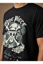 Men Regular Fit Crew Neck Short Sleeves One Piece Print T-shirt - 4