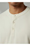 Men Regular Fit Henley Neck Long Sleeve T-shirt - 4
