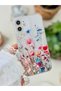 iPhone 12 and 12 Pro Compatible Matte Print Large Multi-Flower Does Not Leave Fingerprints Transparent Case - 2
