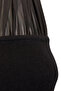 Pleated Tulle Detailed Sleeveless Knit Blouse - 6