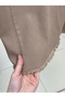 Feyona Six-Tassel Gabardine Skirt-Ma4281 Mink - 4