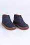 K.1501 Genuine Leather Boots P.-Navy Blue - 30 - 3