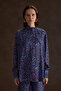 Patterned Viscon Blouse - 3