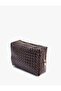 Zippered Knitted Patterned Makeup Bag - 3