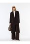 Oversized Coat with Double-Breasted Buttons and Long Sleeves - 5