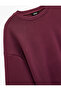 Regular Fit Three Thread Sh Fleece-Lined Long Sleeve Crew Neck Basic Sweatshirt - 5