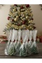 10 Pieces Christmas Concept Pine Tree Candle Set |   New Year Gift & Home Decoration - 2